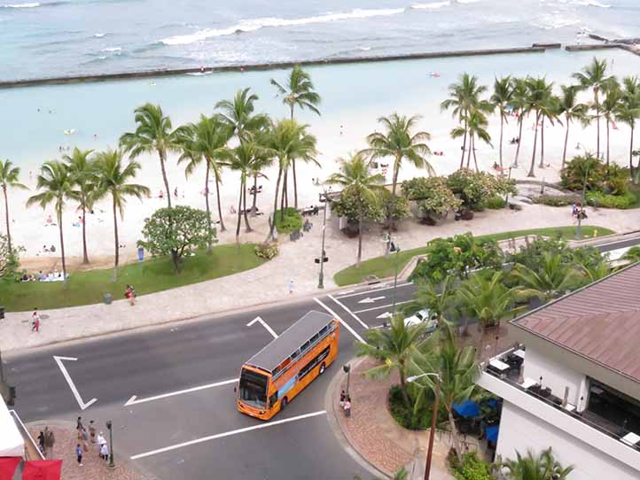 Waikiki Trolley Alexander Dennis Enviro400